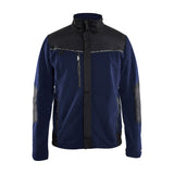 Blaklader Windproof Fleece Jacket 4955 #colour_navy-blue-black