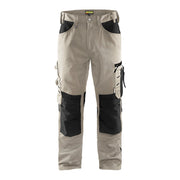 Blaklader Trousers without Nail Pockets 1556 #colour_stone-black