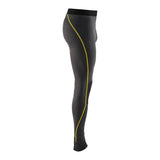 Blaklader Underwear Trousers Xlight, 100% Merino 1844 #colour_dark-grey-yellow