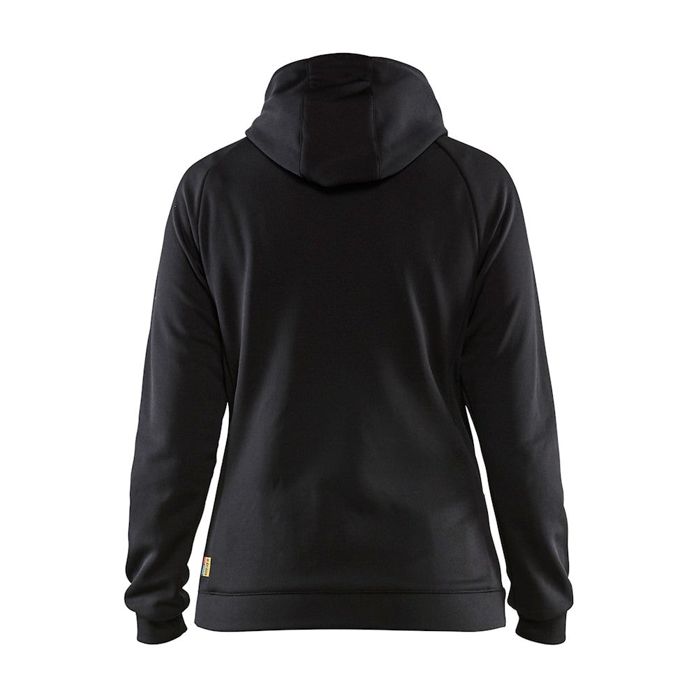 Blaklader Women's Hybrid Sweater 3464 #colour_black-red