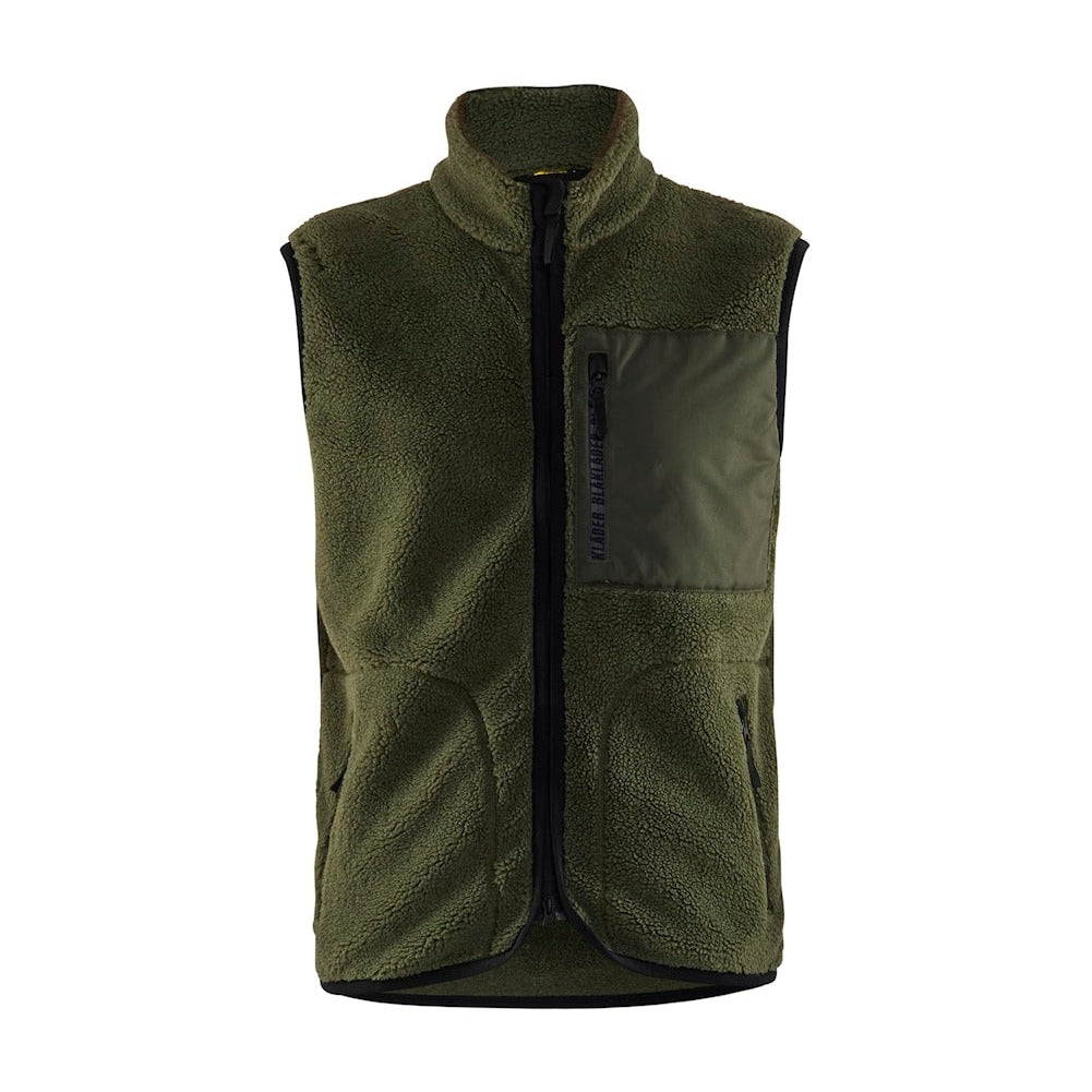 Blaklader Pile Vest 3820 #colour_autumn-green