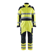 Blaklader Multinorm Inherent Overalls 6089 #colour_hi-vis-yellow-navy-blue