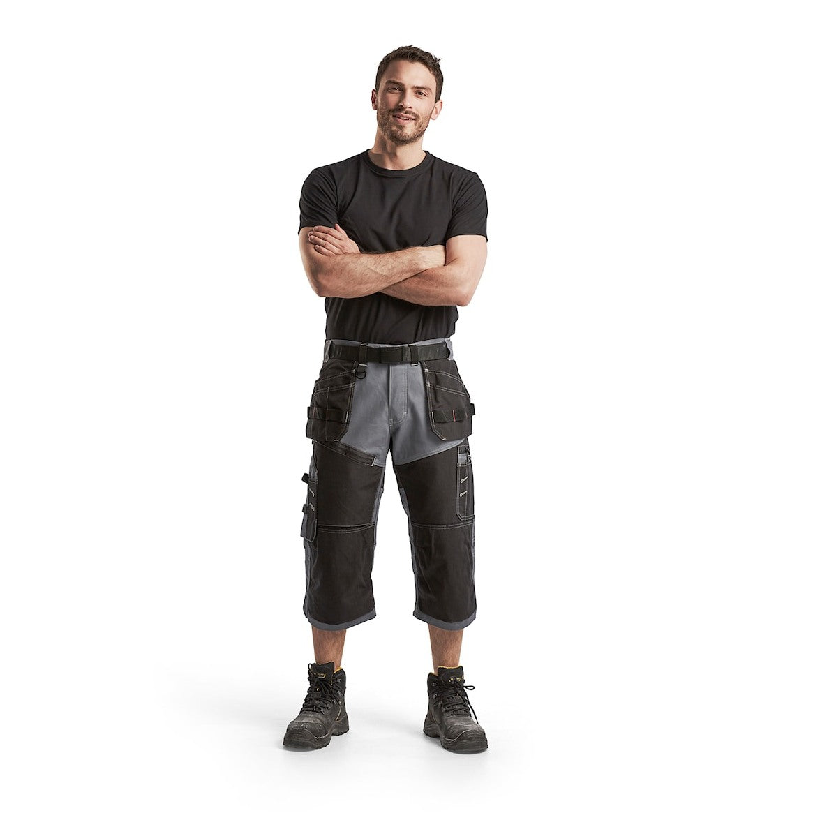 Blaklader Pirate Shorts X1500 1501 #colour_grey-black