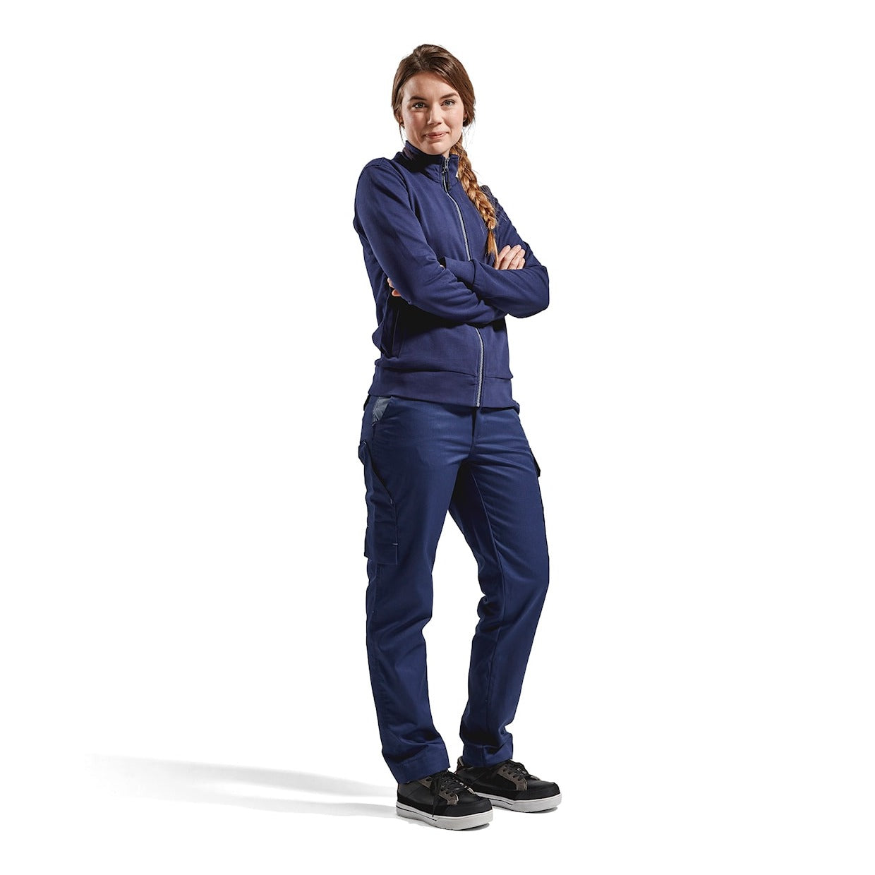 Blaklader Women's Sweatshirt 3372 #colour_navy-blue