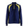 Blaklader Sweater Halfzip Women 3403 #colour_navy-blue-hi-vis-yellow