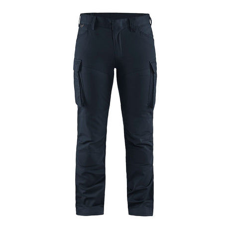 Blaklader Women's Service Trousers Stretch 7147 #colour_dark-navy-blue