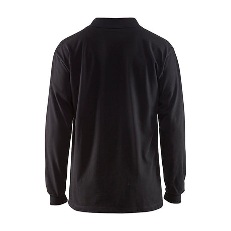 Blaklader Flame Resistant Pique Long Sleeved 3374 #colour_black