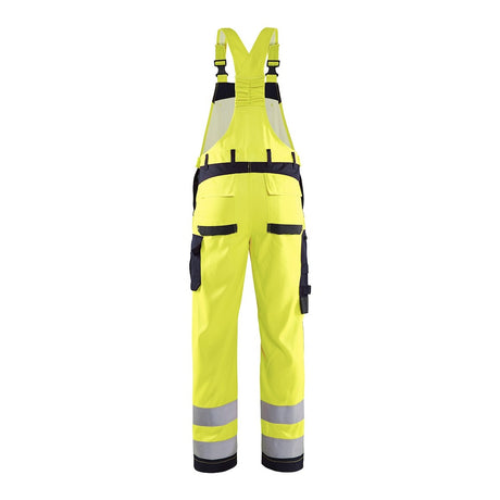 Blaklader Multinorm Inherent Bib 2889 #colour_hi-vis-yellow-navy-blue