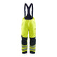 Blaklader Multinorm Winter Bib Overall 1817 #colour_hi-vis-yellow-navy-blue