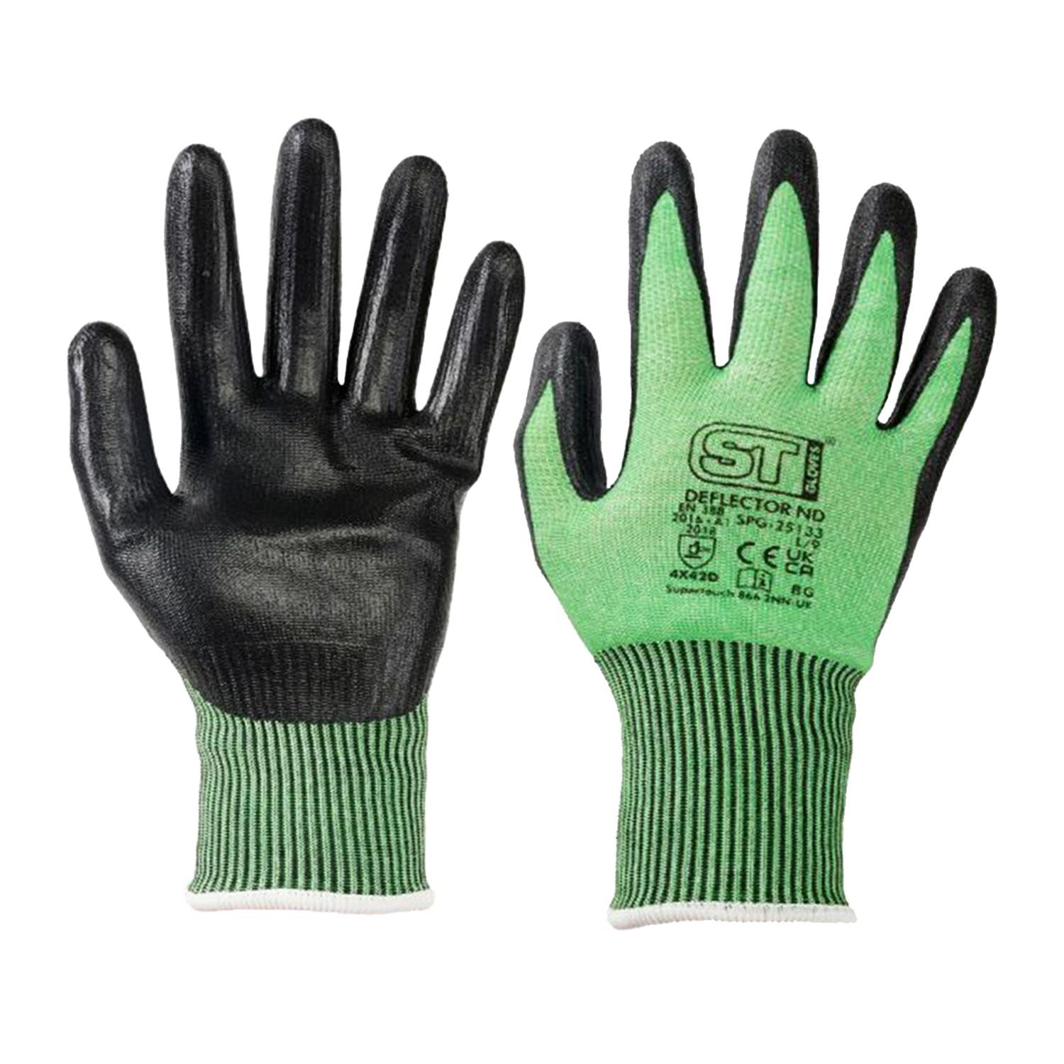 Supertouch Deflector ND Cut-Level D Nitrile Foam Gloves