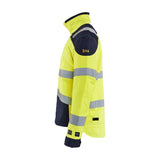 Blaklader Multinorm Inherent Jacket 4089 #colour_hi-vis-yellow-navy-blue