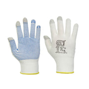 Supertouch Dotted Palm Touchscreen Grocer Gloves