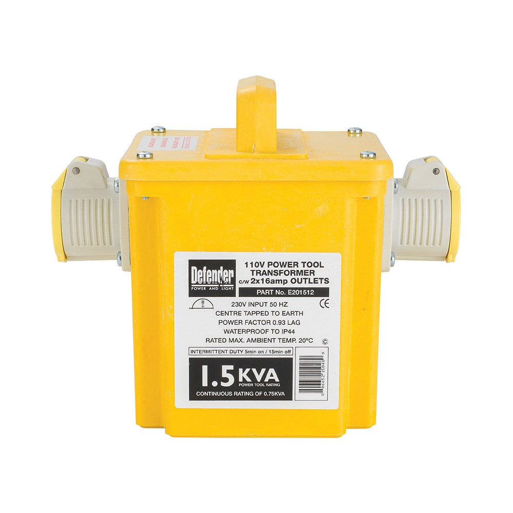 Defender 1.5Kva Transformer 16A