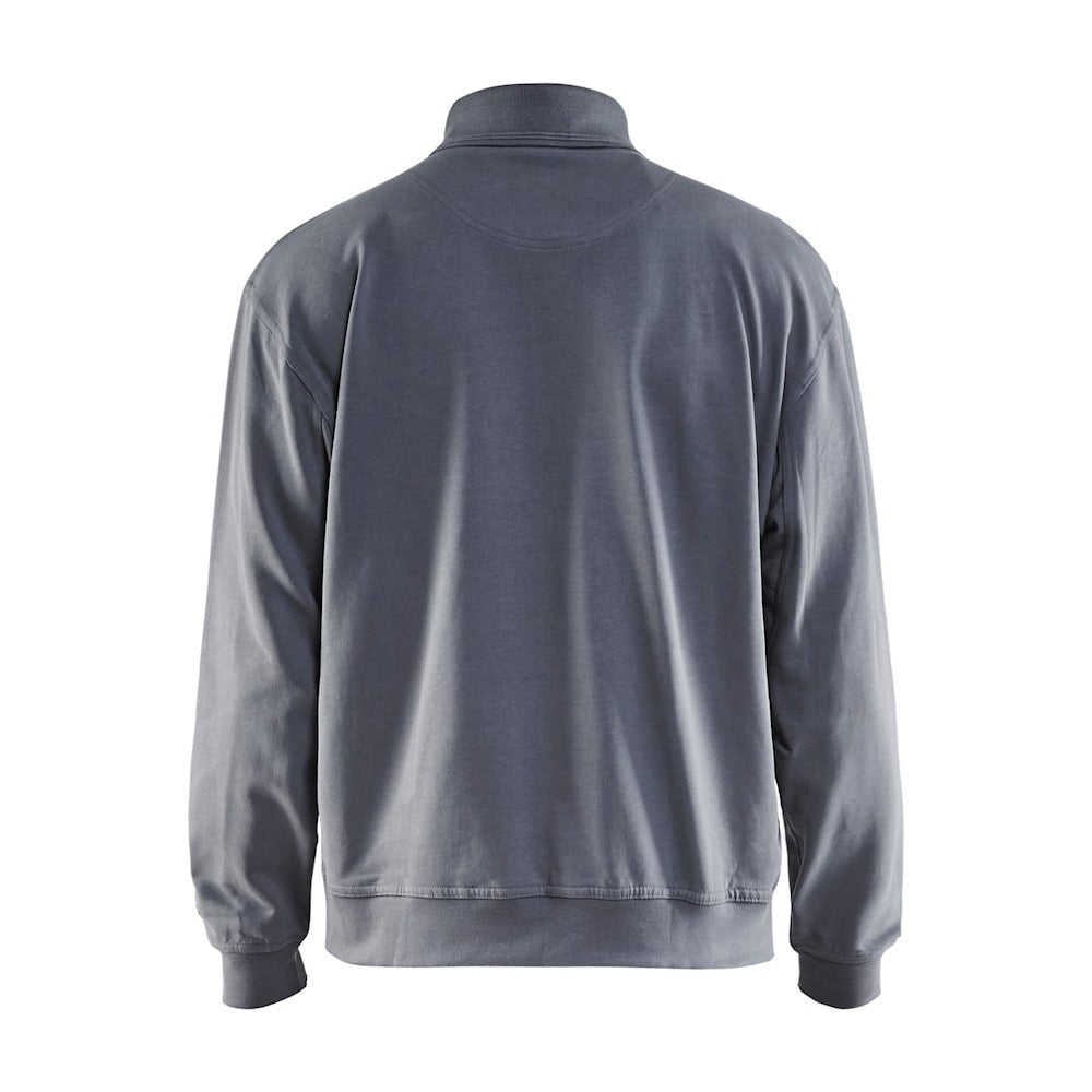 Blaklader Sweatshirt with Collar 3370 #colour_grey