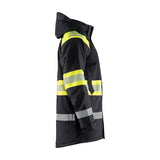 Blaklader Winter Parka Hi-Vis 4485 #colour_black-hi-vis-yellow