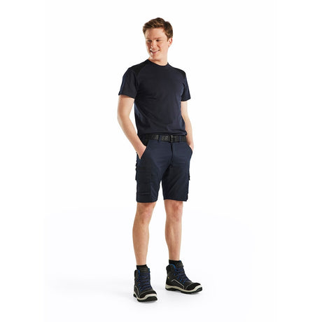Blaklader Industry Shorts Stretch 1446 #colour_dark-navy-black
