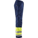 Blaklader Hi-Vis Winter Trousers 1862 - Hi-Vis Yellow/Navy Blue