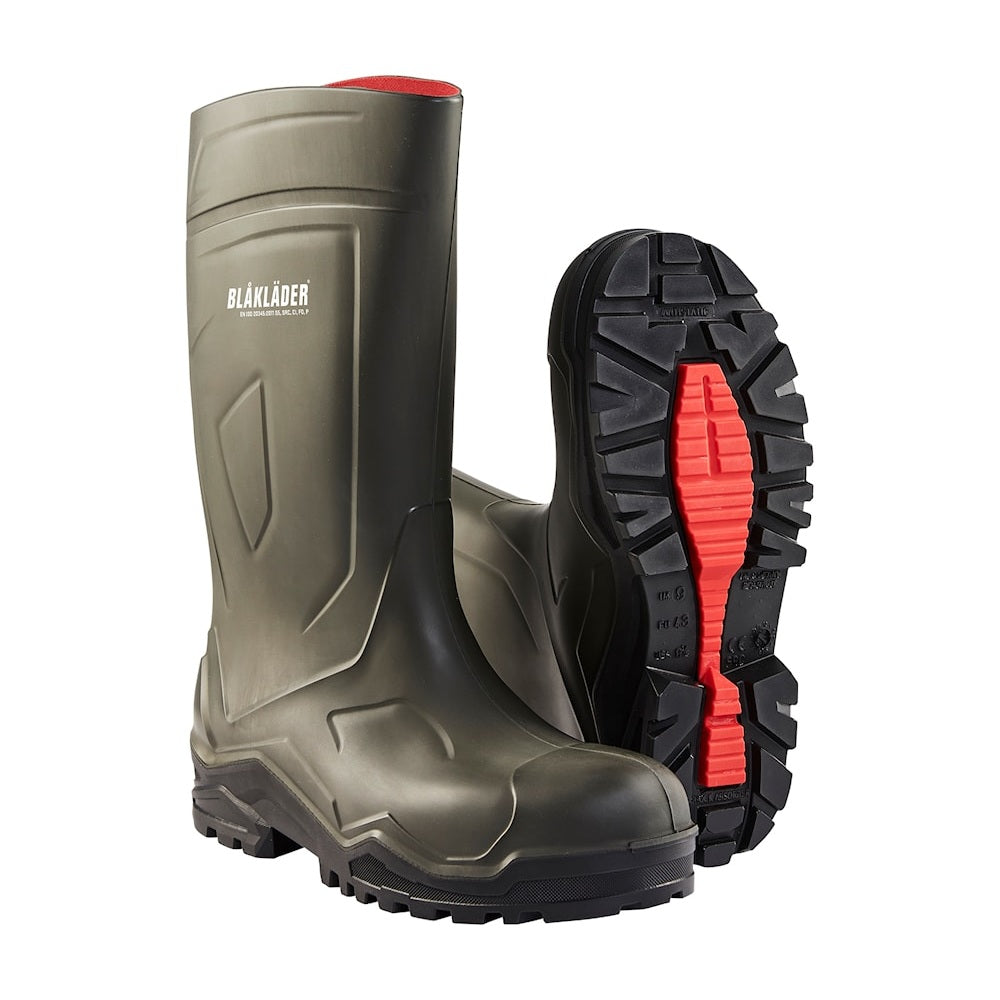 Blaklader Safety Boot S5 2422 #colour_army-green-black
