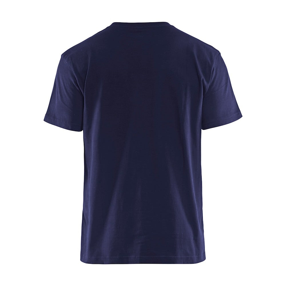 Blaklader T-Shirt 3379 #colour_navy-blue-corn-blue