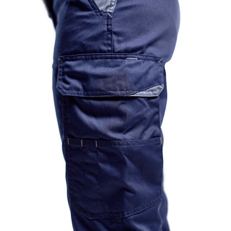Blaklader Women's Industry Trousers 7104 #colour_navy-blue-grey