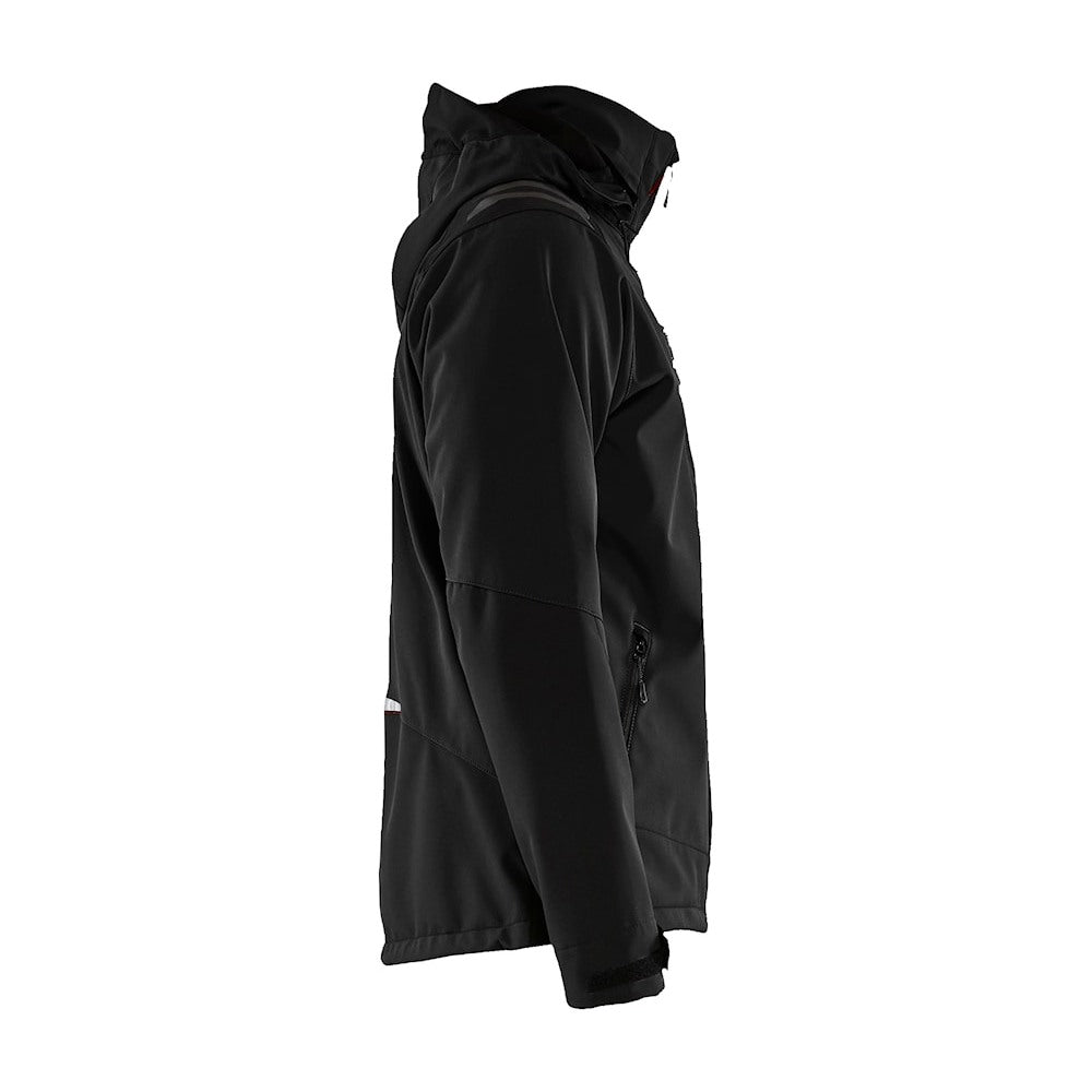 Blaklader Softshell Jacket 4749 #colour_black-red