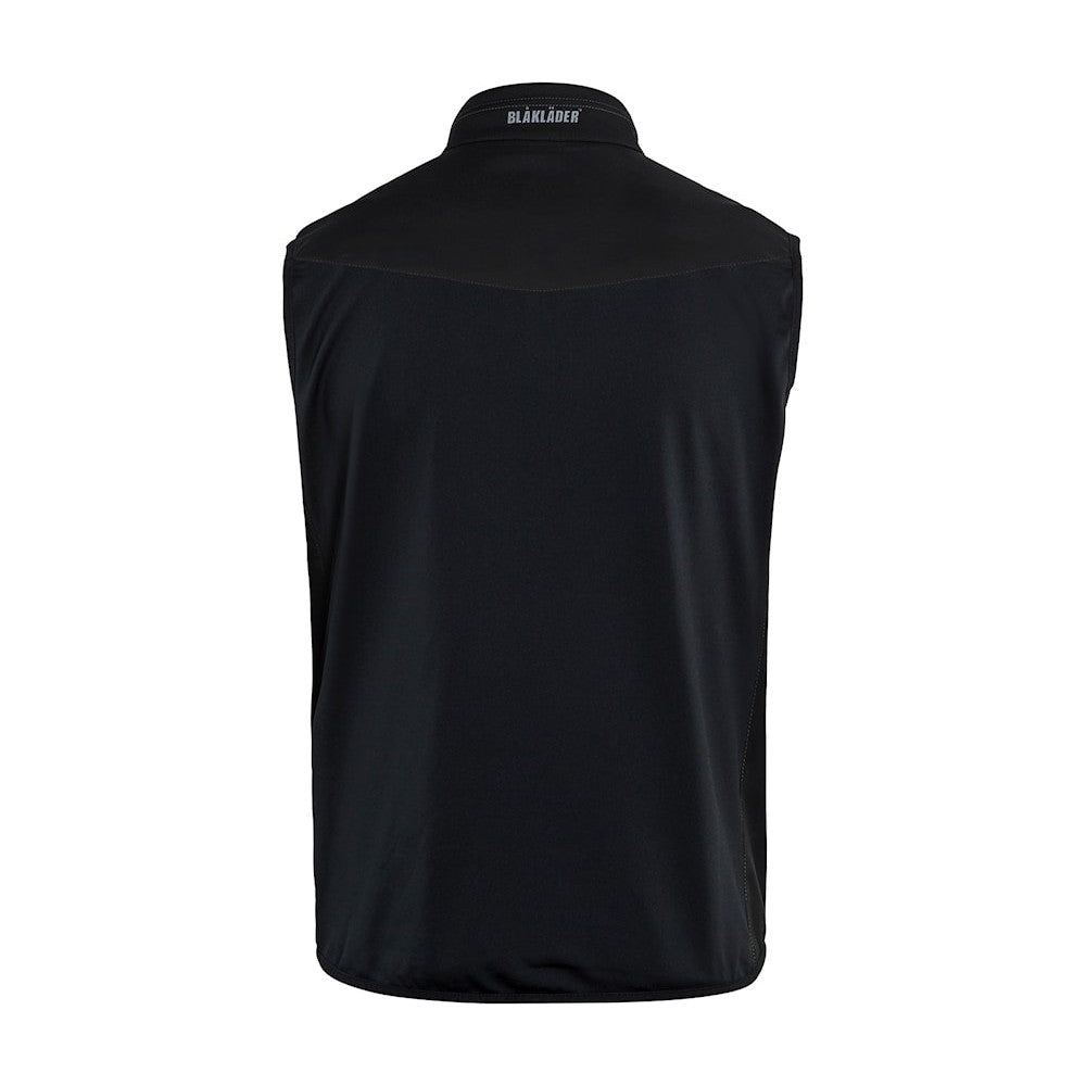 Blaklader Softshell Vest 3850 #colour_black-dark-grey
