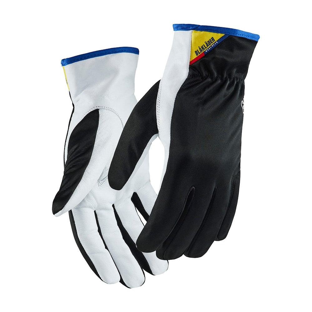 Blaklader Work Gloves Lined 2287 #colour_black-white
