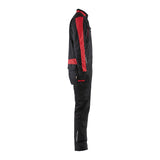 Blaklader Industry Overalls Stretch 6144 #colour_black-red