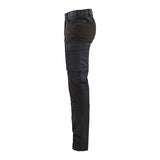 Blaklader Service Trousers Denim Stretch 1457 #colour_navy-blue-black
