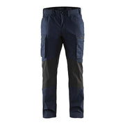 Blaklader Service Trousers with Stretch 14591845 #colour_dark-navy-black