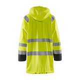 Blaklader Rain Jacket Hi-Vis Level 1 4324 #colour_hi-vis-yellow-black