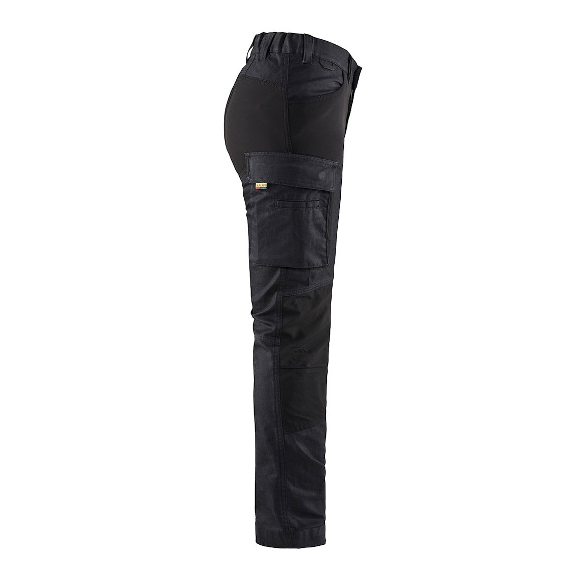 Blaklader Women's Service Trousers Denim Stretch 7147 #colour_navy-blue-black