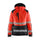 Blaklader Women's Winter Jacket Hi-Vis 4456 #colour_red-hi-vis-black
