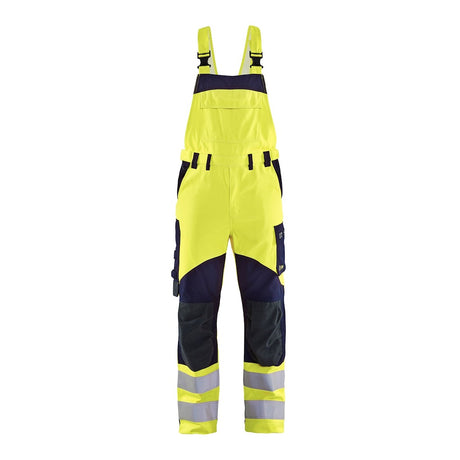 Blaklader Multinorm Inherent Bib 2889 #colour_hi-vis-yellow-navy-blue