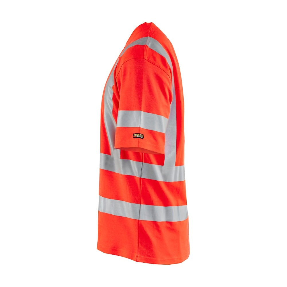 Blaklader Uv T-Shirt Hi-Vis 3380 #colour_red-hi-vis