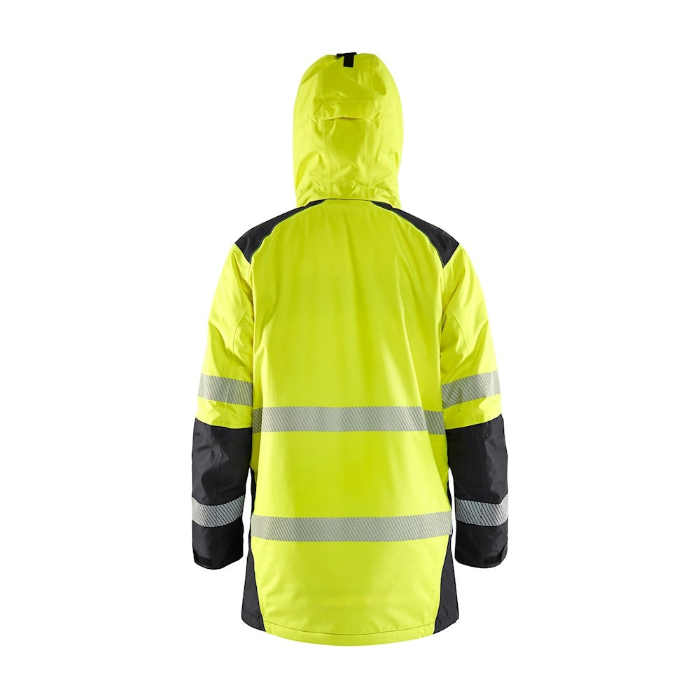 Blaklader Winter Parka Hi-Vis 4457 #colour_hi-vis-yellow-black