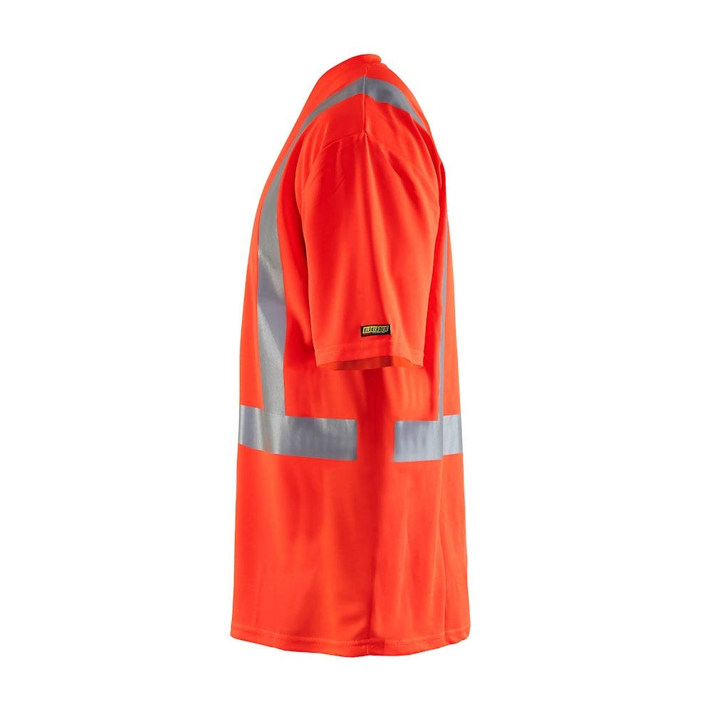 Blaklader Uv T-Shirt Hi-Vis 3382 #colour_red-hi-vis