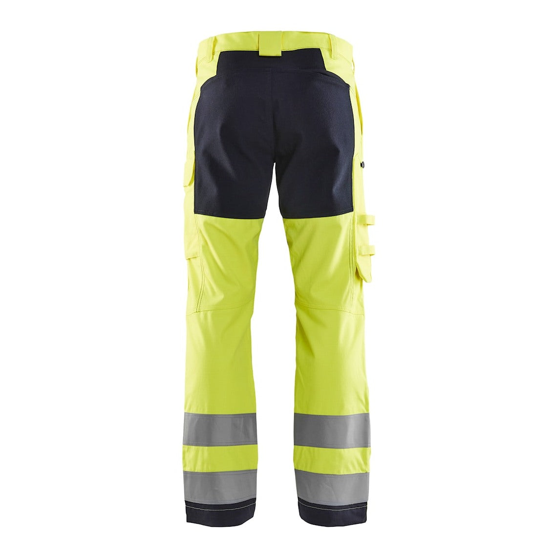 Blaklader Trousers Multinorm Inherent with Stretch 1788 #colour_hi-vis-yellow-navy-blue