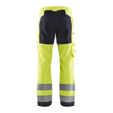 Blaklader Trousers Multinorm Inherent with Stretch 1788 #colour_hi-vis-yellow-navy-blue