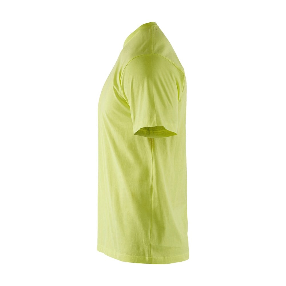 Blaklader T-Shirt 5 Pack 3325 #colour_hi-vis-yellow