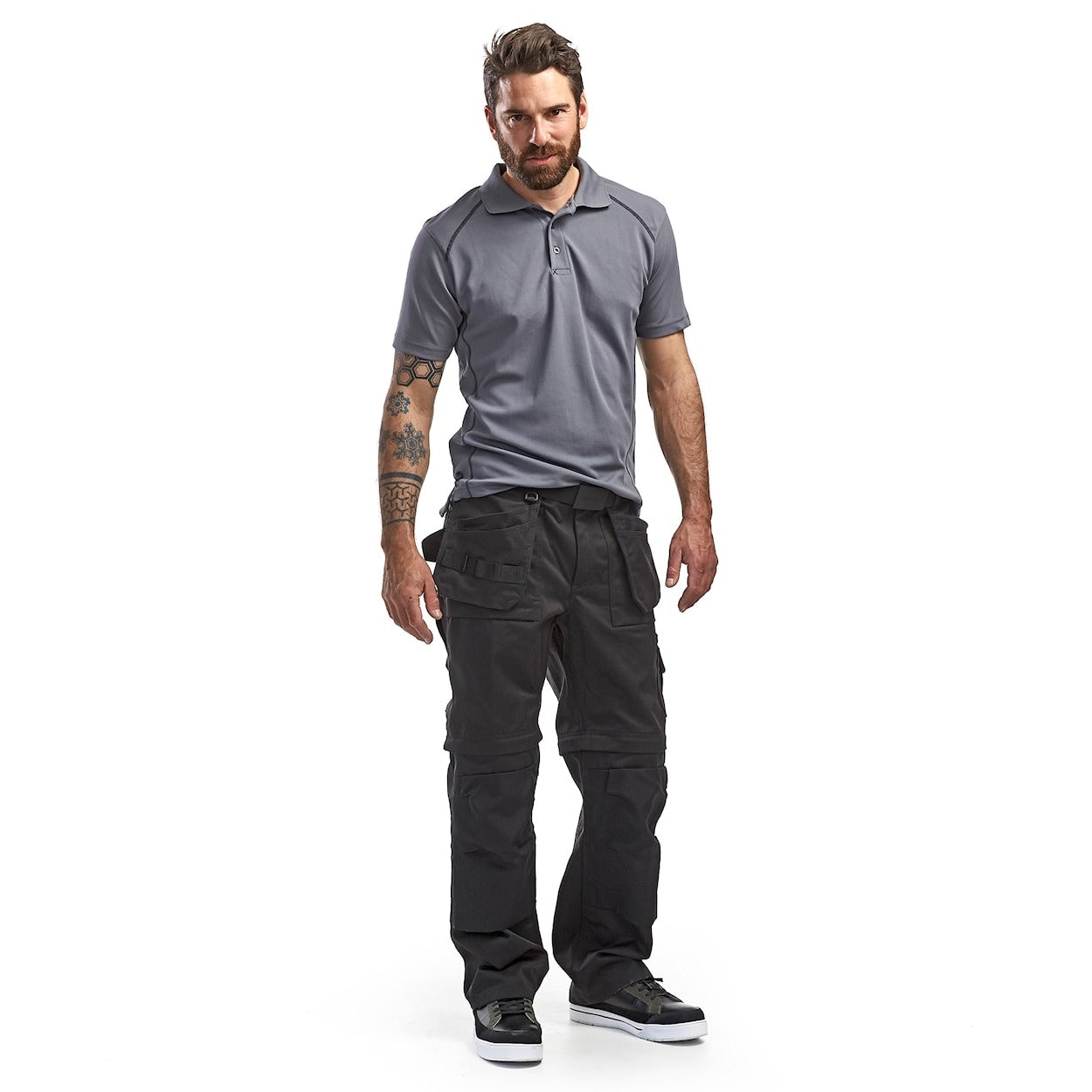 Blaklader Zip-Off Trousers 1538 #colour_black