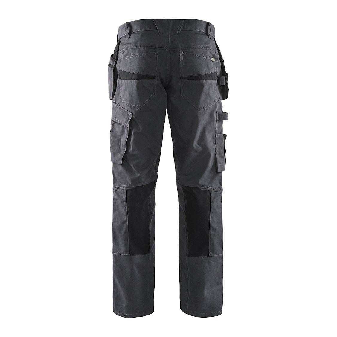 Blaklader Service Trousers with Stretch And Nail Pockets 1496 #colour_mid-grey-black