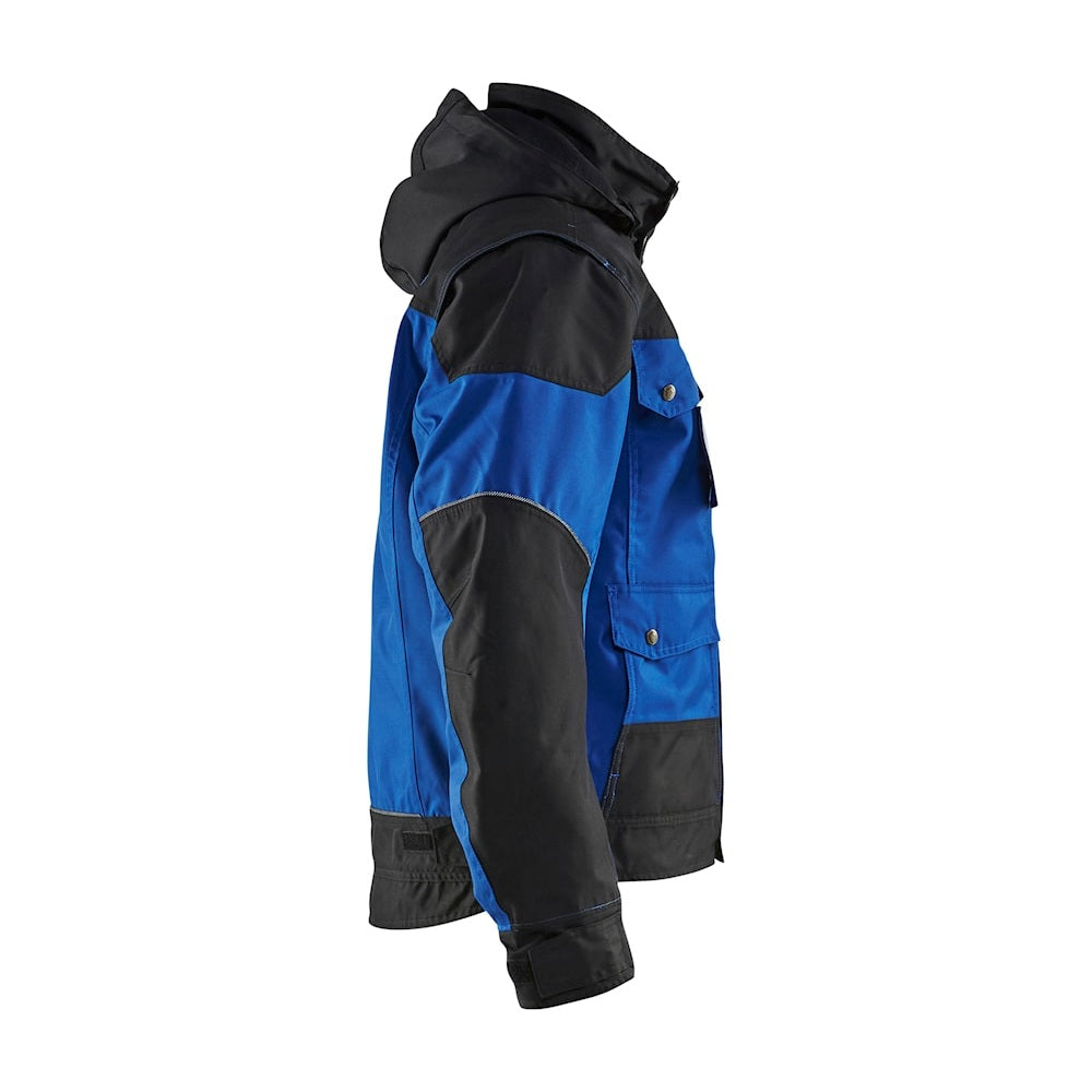 Blaklader Winter Jacket 4886 #colour_cornflower-blue-black