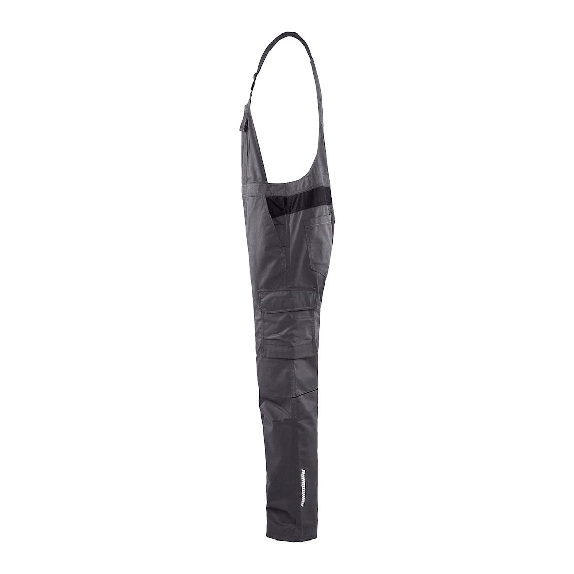 Blaklader Industry Bib Overall Stretch 2644 - Mid Grey/Black