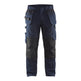 Blaklader Service Trousers with Stretch And Nail Pockets 1496 #colour_dark-navy-black