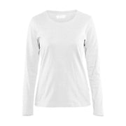 Blaklader Women's Long Sleeved T-Shirt 3301 #colour_white