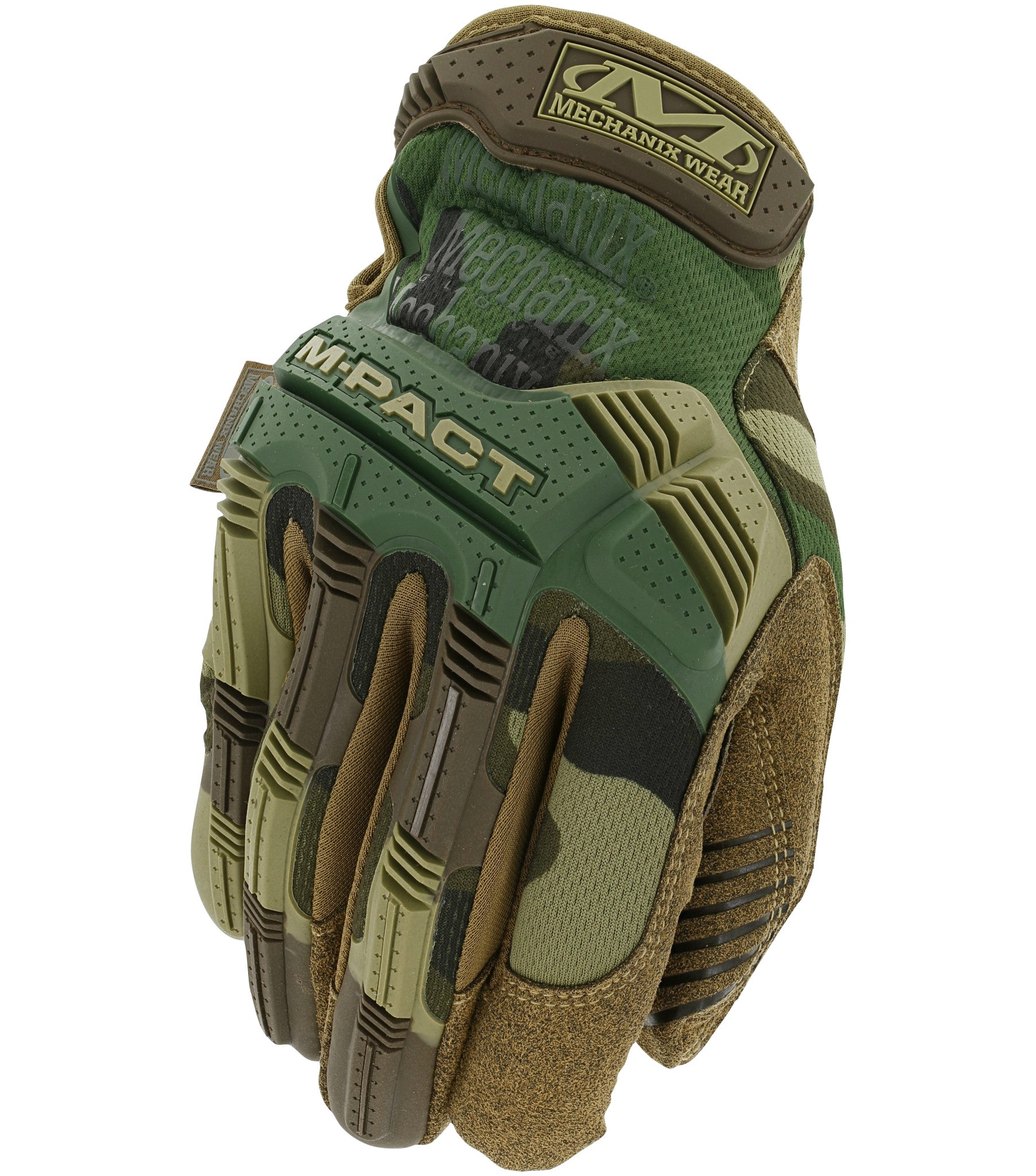 Mechanix Wear M-Pact Woodland Camo Tactical Gloves