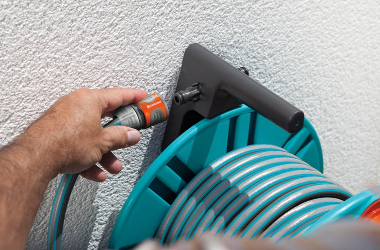 Gardena Classic Wall-fixed Hose Reel 60 with Hose Guide