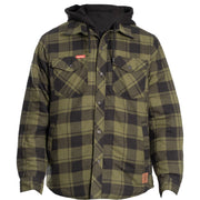 Hard Yakka Quilted Flannel Shacket
