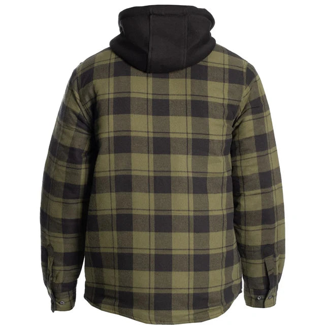 Hard Yakka Quilted Flannel Shacket